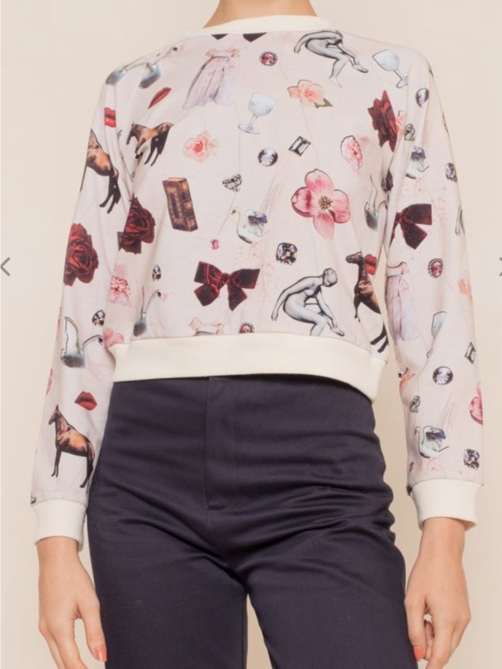 Samantha Pleet ‘Cuddle’ Crewneck Top